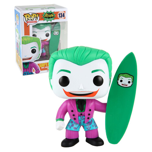 Funko POP! Heroes Batman Classic #134 Surfs Up! The Joker - New, Mint Condition