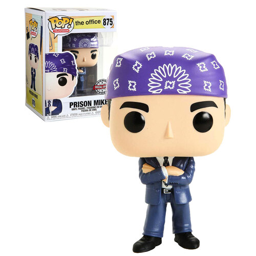 Funko POP! Television The Office #875 Prison Mike - New, Mint Condition
