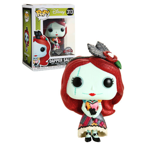 Funko POP! Disney The Nightmare Before Christmas #313 Dapper Sally (Diamond Collection Glitter) - New, Mint Condition