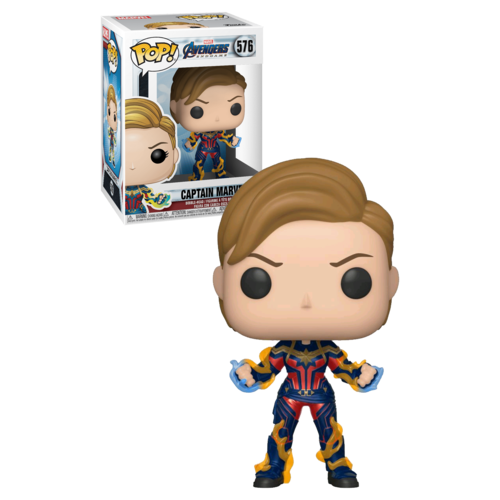Funko POP! Marvel Avengers Endgame #576 Captain Marvel (New Hair) - New, Mint Condition