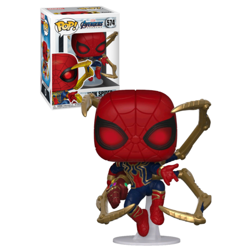 Funko POP! Marvel Avengers Endgame #574 Iron Spider (With Gauntlet) - New, Mint Condition