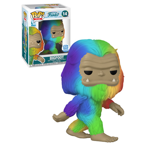 Funko POP! Myths #14 Bigfoot (Rainbow) - Limited Funko Shop Exclusive - New, Mint Condition