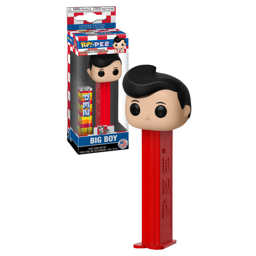 Funko POP! Pez Bob's Big Boy (Ad Icons) Limited Edition Candy & Dispenser - New, Mint Condition