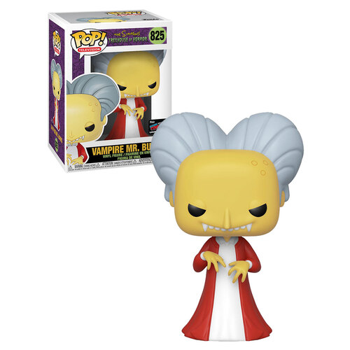 Funko POP! The Simpsons Treehouse Of Horror #825 Vampire Mr Burns - Funko 2019 New York Comic Con (NYCC) Limited Edition - New, Mint Condition