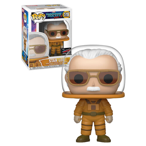 Funko POP! Marvel Guardians Of The Galaxy Vol 2 #519 Stan Lee - Funko 2019 New York Comic Con (NYCC) Limited Edition - New, Mint Condition