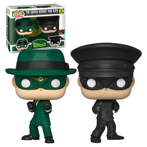 Funko POP! Television The Green Hornet And Kato (Action Pose) 2 Pack - Funko 2019 New York Comic Con (NYCC) Limited Edition - New, Mint Condition