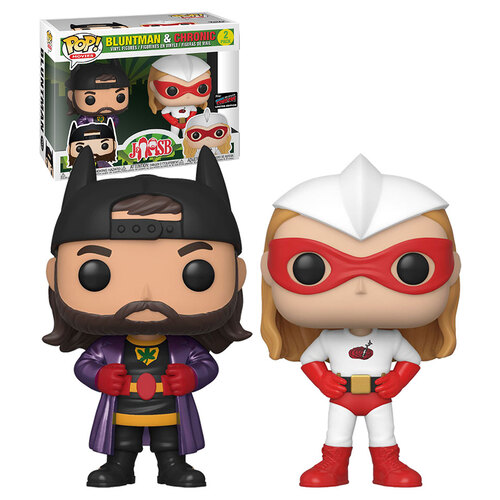 Funko POP! Jay & Silent Bob 2 Pack Bluntman & Chronic - Funko 2019 New York Comic Con (NYCC) Limited Edition - New, Mint Condition