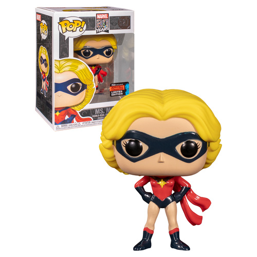Funko POP! Marvel 80 Years #527 Ms. Marvel - Funko 2019 New York Comic Con (NYCC) Limited Edition - New, Mint Condition