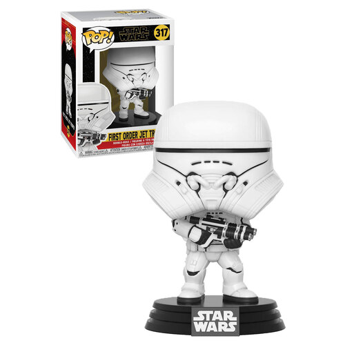 Funko POP! Star Wars The Rise Of Skywalker #317 First Order Jet Trooper - New, Mint Condition
