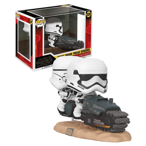 Funko POP! Movie Moments Star Wars The Rise Of Skywalker First Order Tread Speeder - New, Mint Condition