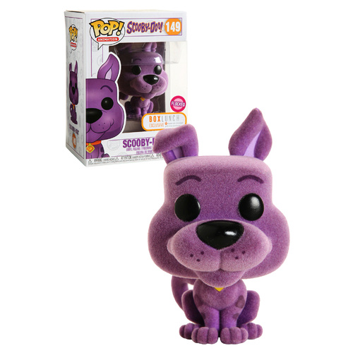 Funko POP! Animation Scooby-Doo! #149 Scooby-Doo (Purple Flocked) BoxLunch Exclusive - New, Mint Condition