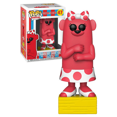 Funko POP! Ad Icons Otter Pops #47 Strawberry Short Kook - USA Import - New, Mint Condition
