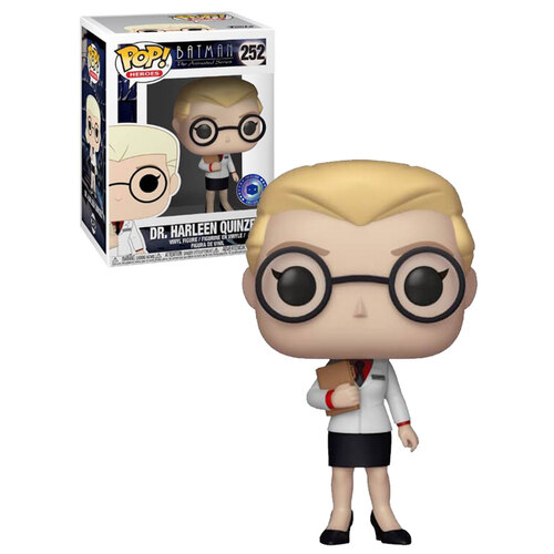Funko POP! Heroes Batman The Animated Series #252 Dr. Harleen Quinzel - Limited PopInABox Exclusive - New, Mint Condition