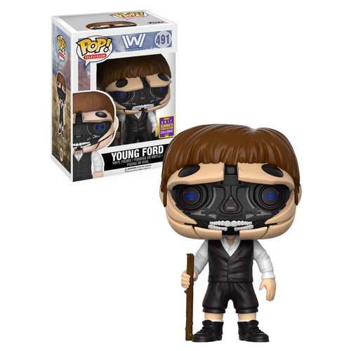 Funko POP! Westworld #491 Young Ford - 2017 SDCC Comic-Con Exclusive - New, Mint Condition