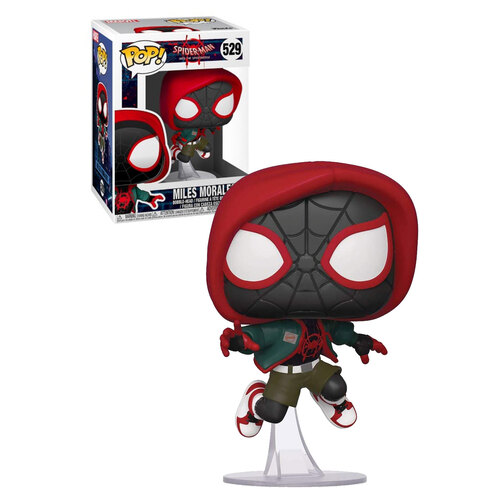Funko POP! Marvel Spider-Man Into The Spiderverse #529 Miles Morales (Casual) - New, Mint Condition