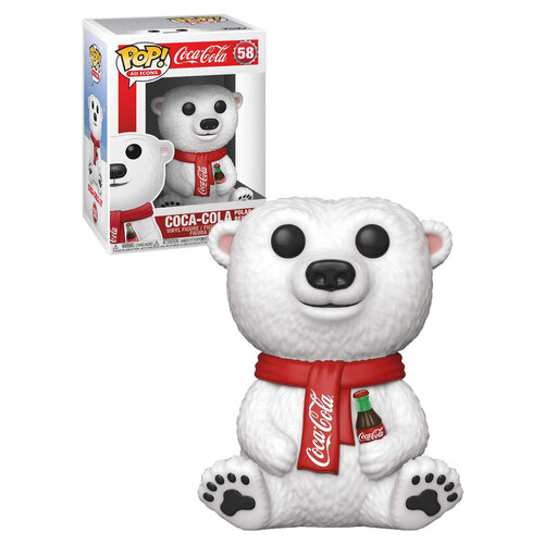 Funko POP! Ad Icons Coca-Cola #58 Coca-Cola Polar Bear - USA Import - New, Mint Condition