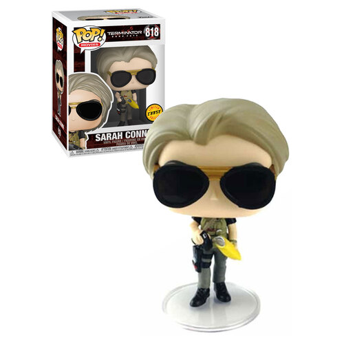 Funko POP! Terminator Dark Fate #818 Sarah Connor - Limited Chase Edition - New, Mint Condition