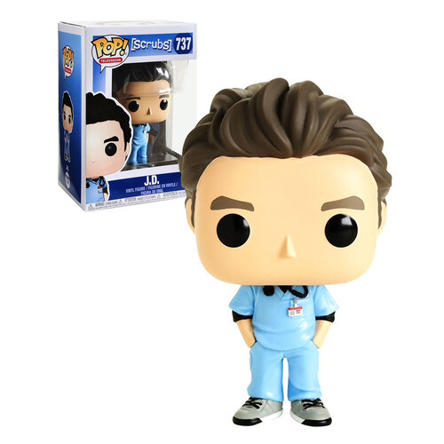Funko POP! Television Scrubs #737 J.D. - New, Mint Condition