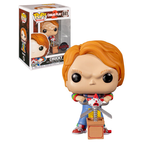Funko POP! Movies Child's Play 2 #841 Chucky (With Buddy & Scissors) - New, Mint Condition