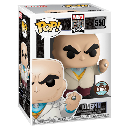 Funko POP! Marvel 80 Years #550 Kingpin - New, Mint Condition