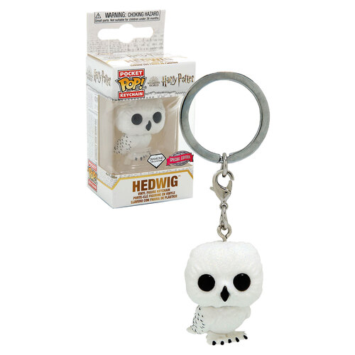 Funko POCKET POP! Keychain Harry Potter - Hedwig (Diamond Collection) - New, Mint Condition