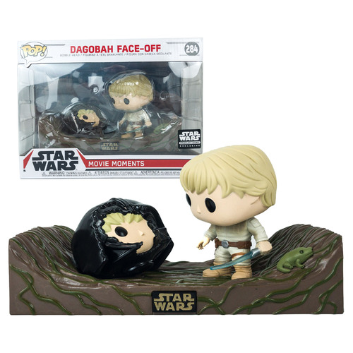 Funko POP! Movie Moments Star Wars #284 Dagobah Face Off - Smugglers Bounty Exclusive - New, Mint Condition
