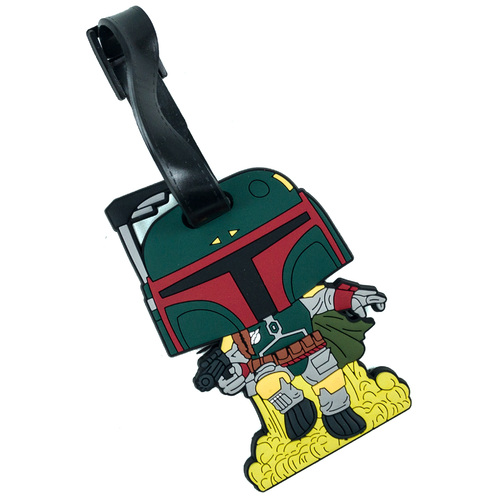 Star Wars 'Boba Fett' Collectible Luggage Bag Tag High Quality - New Mint Condition