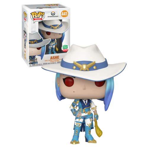Funko Pop! Games Overwatch #441 Ashe - Funko Shop Holiday Exclusive - New, Mint Condition