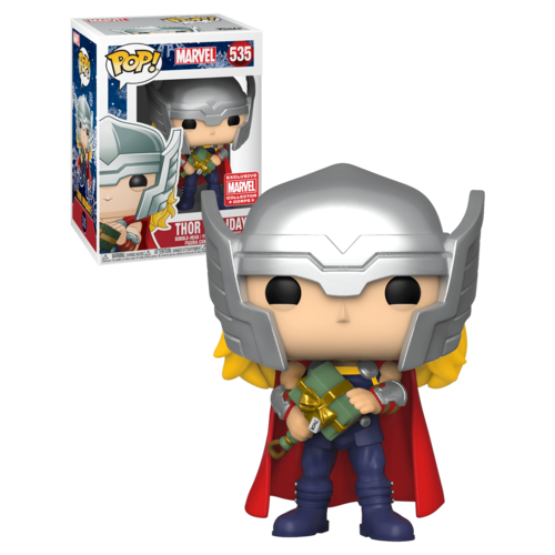Funko POP! Marvel 80 Years #535 Thor (Holiday) #1 - Collector Corps Exclusive - New, Slight Box Damage