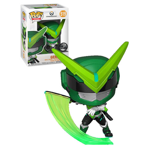 Funko POP! Games Overwatch #519 Genji #3 - 2019 Blizzard Exclusive - New, Slight Box Damage