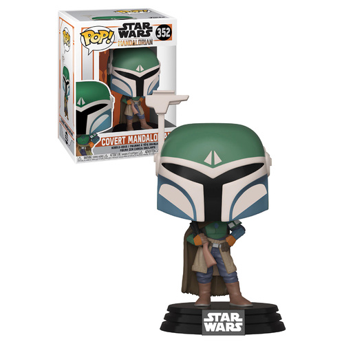 Funko POP! Star Wars The Mandalorian #352 Covert Mandalorian - New, Mint Condition
