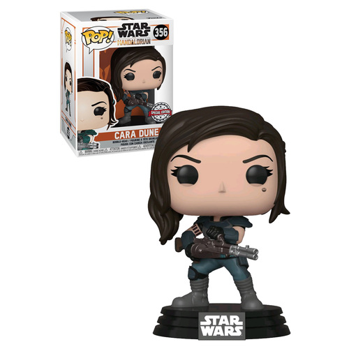Funko POP! Star Wars The Mandalorian #356 Cara Dune (With Gun) - New, Mint Condition