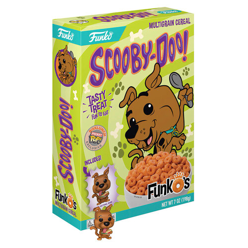 Funko Scooby-Doo! FunkO's Cereal With Pocket Pop! - BoxLunch Exclusive Import - New, Near Mint Condition
