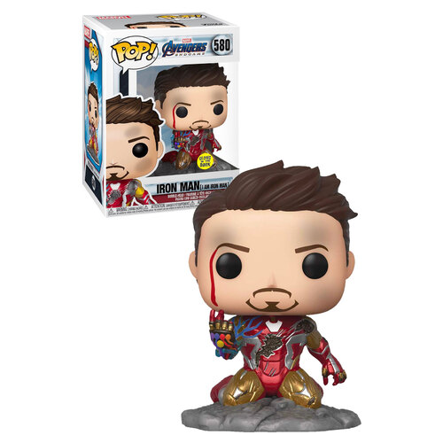 Funko POP! Marvel Avengers Endgame #580 Iron Man (I Am Iron Man) - New, Mint Condition