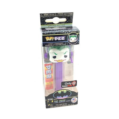 Funko POP! Pez DC The Joker (Gamestop Mystery Box Exclusive) Limited Edition Candy & Dispenser - New, Mint Condition