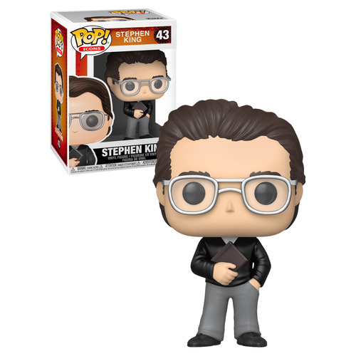 Funko POP! Icons Stephen King #43 Stephen King - New, Mint Condition