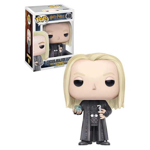 Funko POP! Harry Potter #40 Lucius Malfoy (With Prophecy) - New, Mint Condition