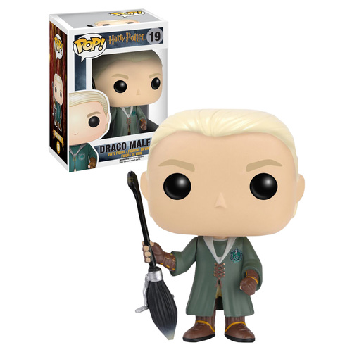 Funko POP! Harry Potter #19 Draco Malfoy (Quidditch) - New, Mint Condition