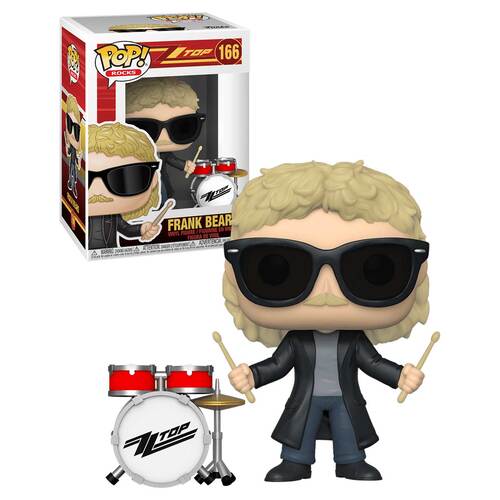 Funko POP! Rocks ZZ Top #166 Frank Beard - New, Mint Condition