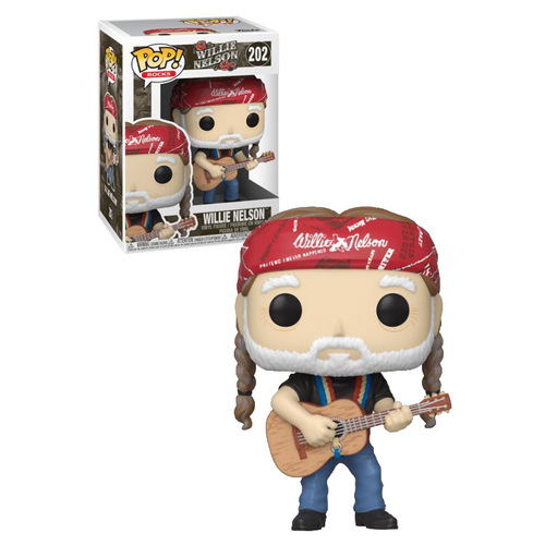 Funko POP! Rocks Willie Nelson #202 Willie Nelson - New, Mint Condition