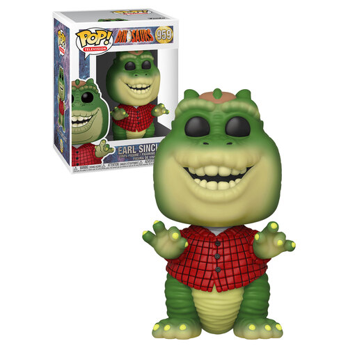 Funko POP! Television Dinosaurs #959 Earl Sinclair - New, Mint Condition
