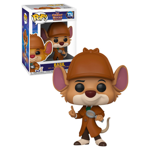 Funko POP! Disney The Great Mouse Detective #774 Basil - New, Mint Condition