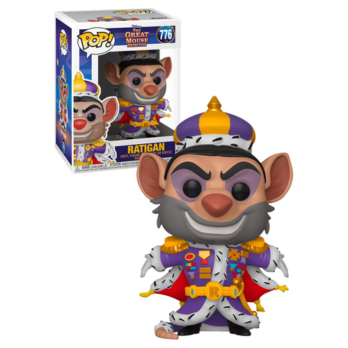 Funko POP! Disney The Great Mouse Detective #776 Ratigan - New, Mint Condition