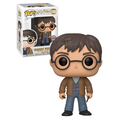 Funko POP! Harry Potter #118 Harry With Two Wands - New, Mint Condition