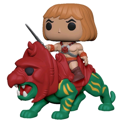 Funko POP! Rides Masters Of The Universe #47680 He-Man On Battle Cat - New, Mint Condition