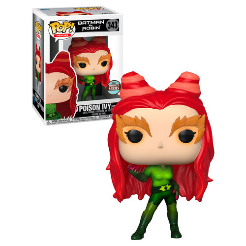 Funko POP! Heroes Batman And Robin #343 Poison Ivy - New, Mint Condition