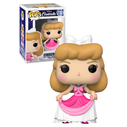Funko POP! Disney Cinderella #738 Cinderella (Pink Dress) - New, Mint Condition
