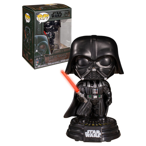 Funko POP! Star Wars #343 Darth Vader (Light Up And Sound) - New, Mint Condition
