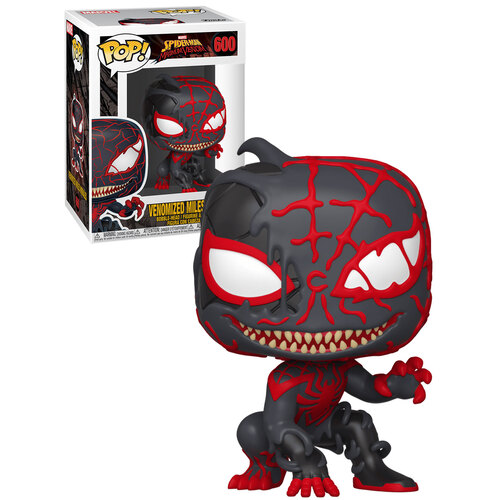 Funko POP! Marvel Spider-Man Maximum Venom #600 Venomized Miles Morales - New, Mint Condition