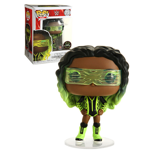 Funko POP! WWE #75 Naomi - Limited Glow Chase Exclusive - New, Mint Condition